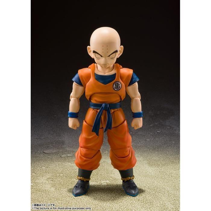 Figurine Dragon Ball Z - Krillin Earth's Strongest Man S.H.Figuarts 13cm