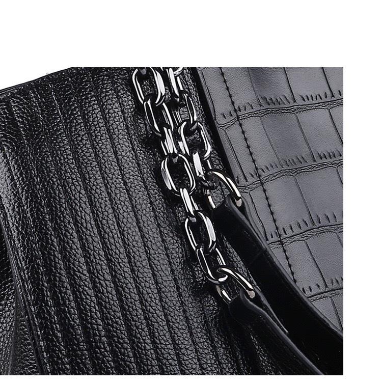 Damska modna torba typu tote i na ramię o dużej pojemności, lekki luksus, 2025