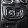 For  - 2024 Dodge RAM 1500 Carbon Fiber Interior Headlight Switch Cover Trim