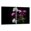 2x GLASS PROTECTIVE PLATE FOR STOVE 40x52 FLOWERS