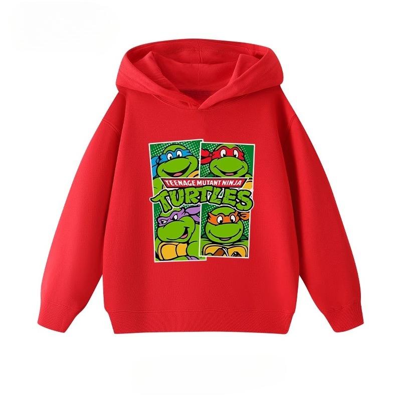 

Аниме Толстовка для Подростков Черепашки-Ниндзя на Осень и Зиму, Теплая Толстовка, Удобный и Мягкий Верх 100