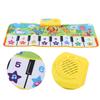 Children Folding Piano Keyboard Blanket Baby Music Carpet Play Mat Educational Toys