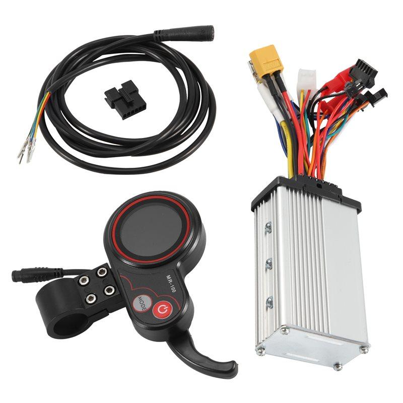 NEU HEISS Auf Lager - 36V 500W Controller + MR-100 LCD Display Armaturenbrett Anzeige für KUGOO Elektroroller Kit