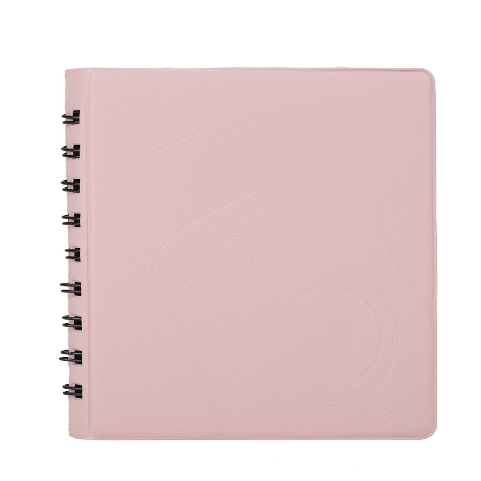 

68 карманов Instant Photo Album Case для хранения фотографий Fujifilm Instax Mini Film 7s 8(синий) Pink