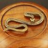 Copper Brass Mini Snake Antique Bronze Decor Figurines For Interior Office Ornament Miniatures Simulation Snake Statue Gifts