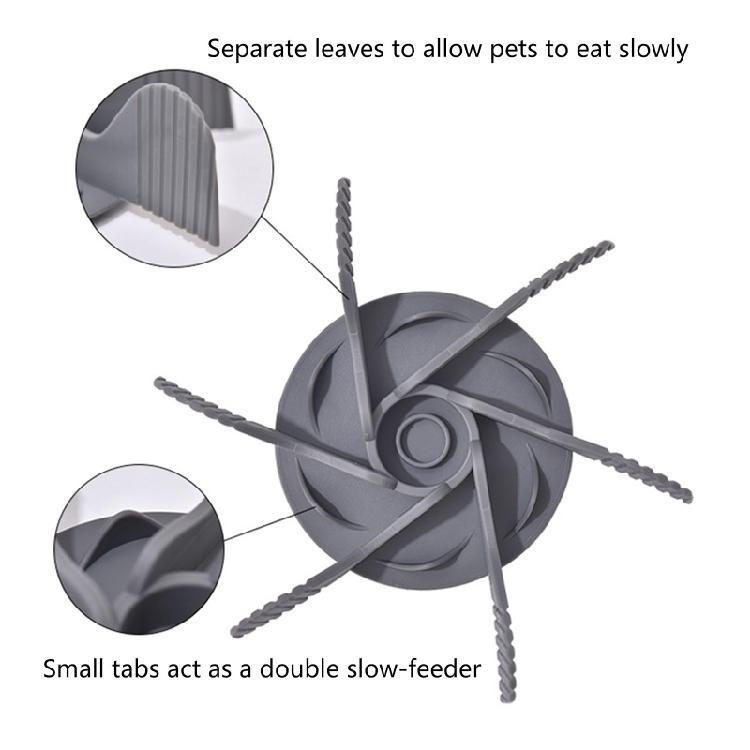 Slow Feeder Bowl Insert  Slow Eating Puzzle for Cat Dog Food Water Bowl Insert