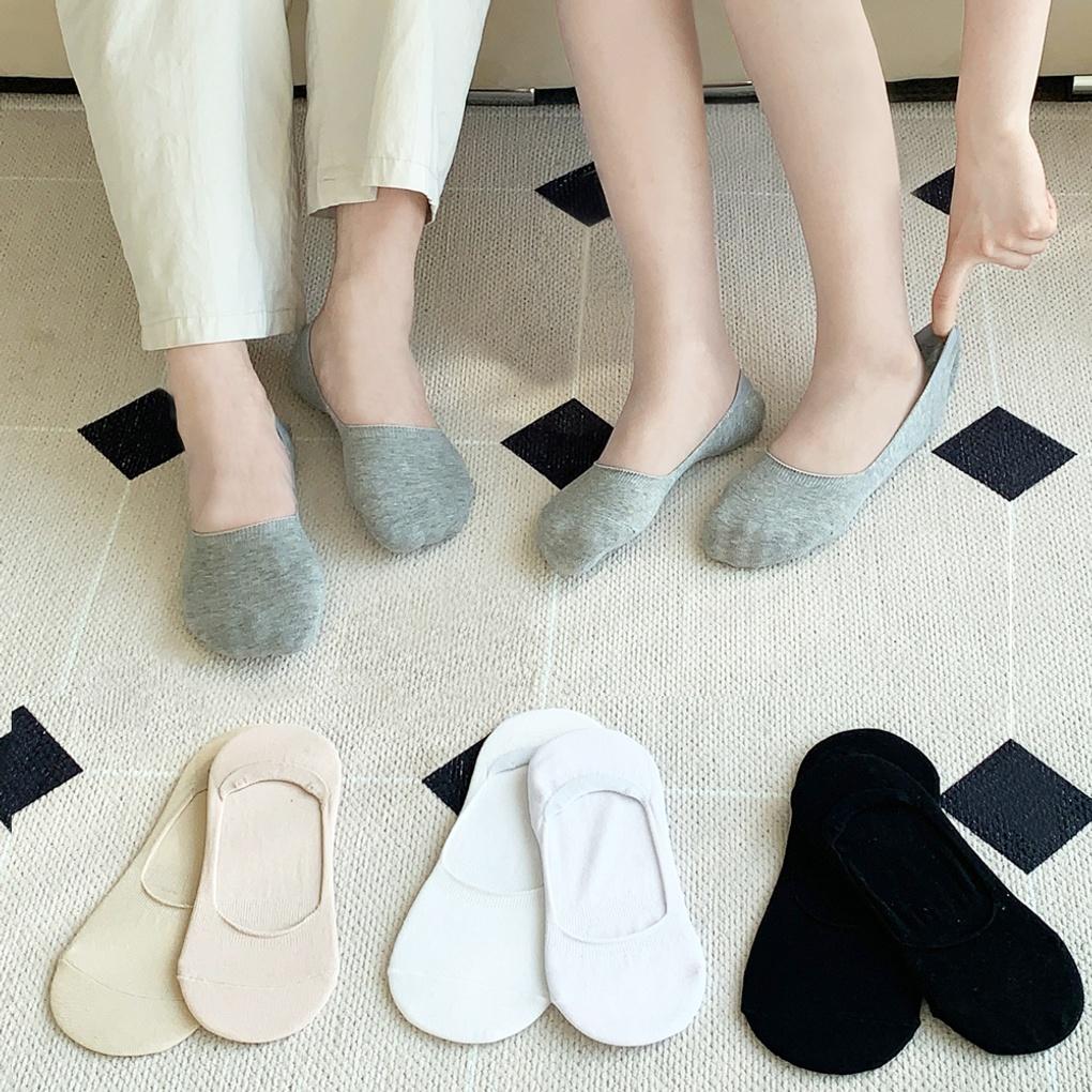 10 pairs of simple double-lock socks for men and women