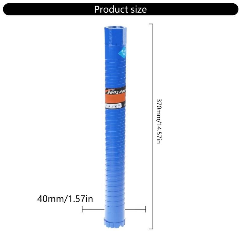 Diamonds Hole Opener With Alloy Construction For Masonry Drilling Diamonds Hole Opener 370mm Concrete Core Drill Bit