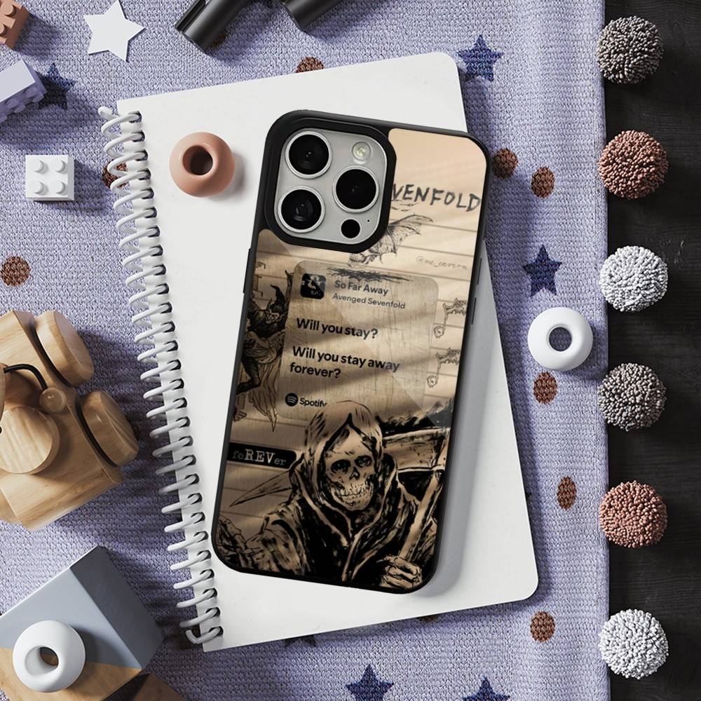 Band A-Avenged S-Sevenfold Phone Case For iPhone 16,15,14,13,12,11,Pro,Max,Plus,Mini,Magsafe,Magnetic Wireless Charging Case