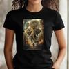 T-Shirt Women Steampunk Elephant Motif Cotton Size XS To 3XLWill Be Opened In a New Window or Tab