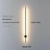 Modern Linear LED Wall Sconce - Battery Powered