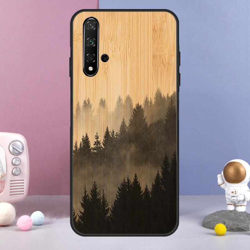 

Tree Flower Bamboo Wood For Huawei Nova 12i 12s 11i 8i 7i 9 10 SE Y60 Y61 Y70 Y72 Y73 Y90 Y91 P20 P30 P40 Lite Case Huawei Nova Y91