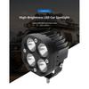 Bright LED Motorcycle Spot Light Waterproof Aluminum Alloy Work Light Fog Lamp Headlight Accessories For ATV Motorcycle Truck