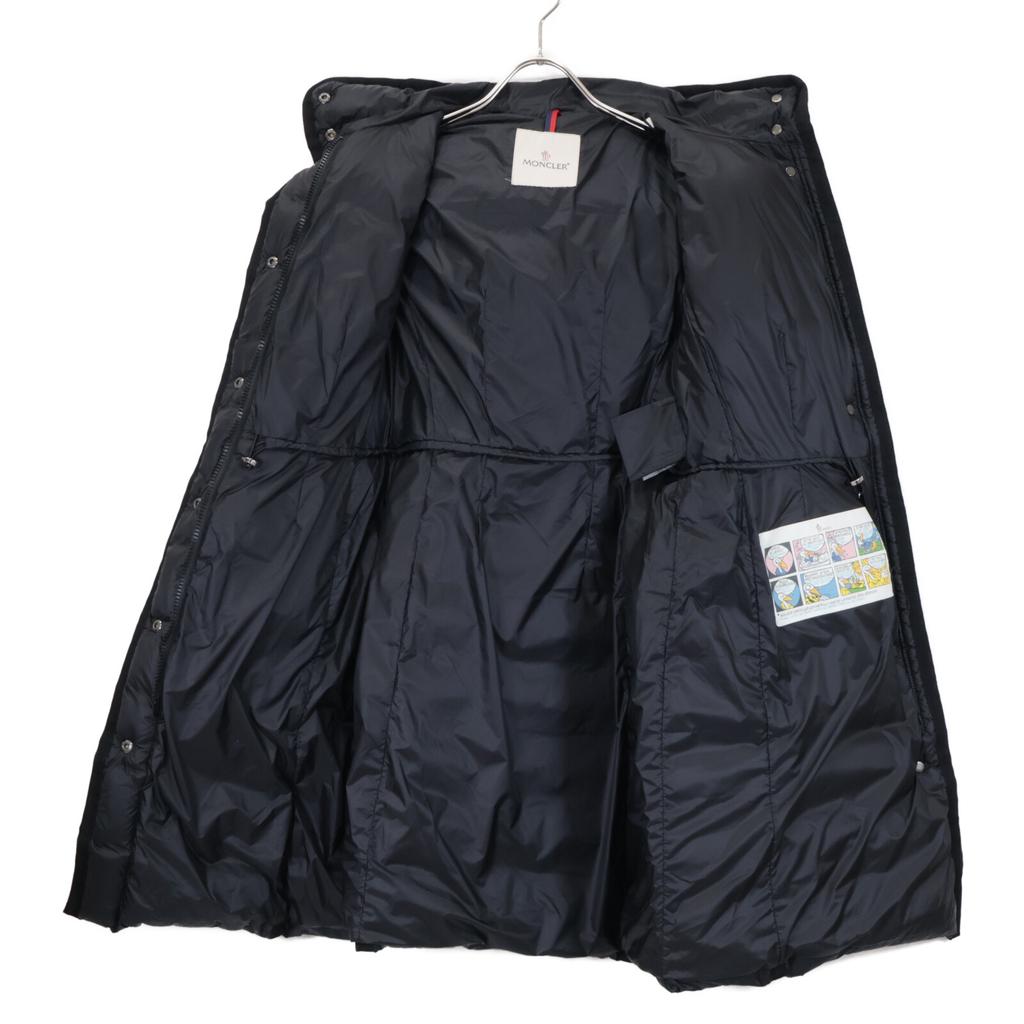 Moncler HERMINE/Hermine Hooded Down Coat 00 blackUsed