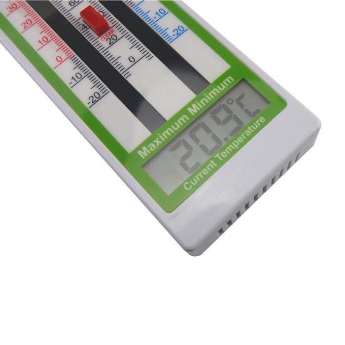 Thermomètre Digital Mural Interieur-Extérieur