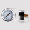 Upgraded Pressure Gauge 1/8" Thread Pressure Gauge Mini pressure Gauge Steel for Shell & Brass Thread Shatter-proof Gaug