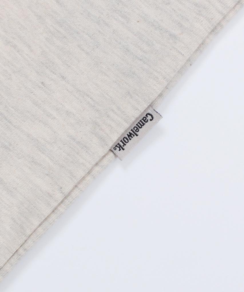 CAMEL WORK Wealdo Ringer Short Sleeve T-Shirt (Oatmeal)