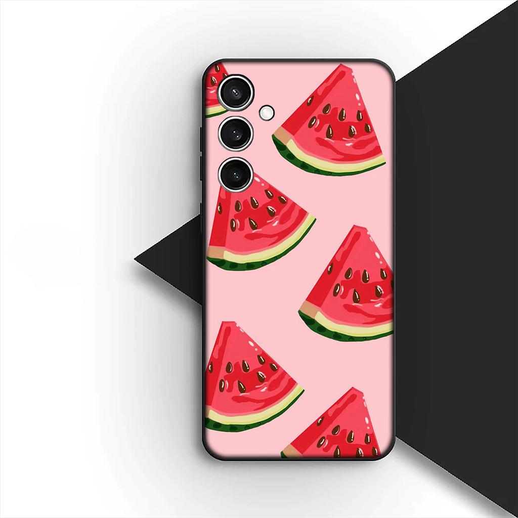 Cover for Samsung Galaxy S10 S8 S9 Plus A33 A34 A31 70 A71 A72 Note 20 9 8 S10E Phone Case Watermelon Fruit Strawberry Summer