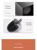 Space Aluminum Wall-Mounted Toilet Brush Set - No Dead Angle, Punch-Free Cleaning Solution