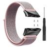Cinturino in nylon compatibile con cinturino Garmin Forerunner 45 45S per Garmin Swim 2 Smartwatch Accessorio cinturino da polso sostitutivo Connettori metallici
