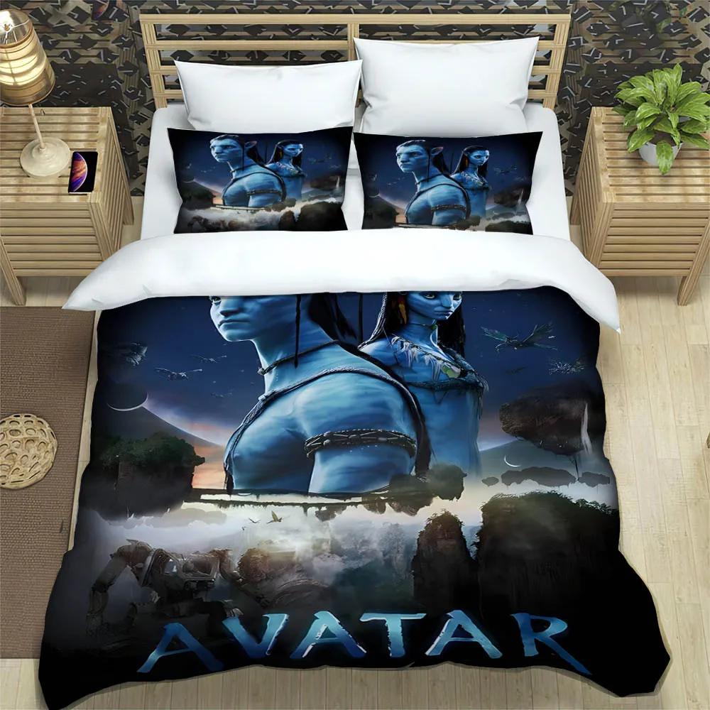 Avatar Droga Wody Drukowane Pościele poszewka na poduszkę Dziecięca poszewka na kołdrę komplet pościeli pościel luksusowy