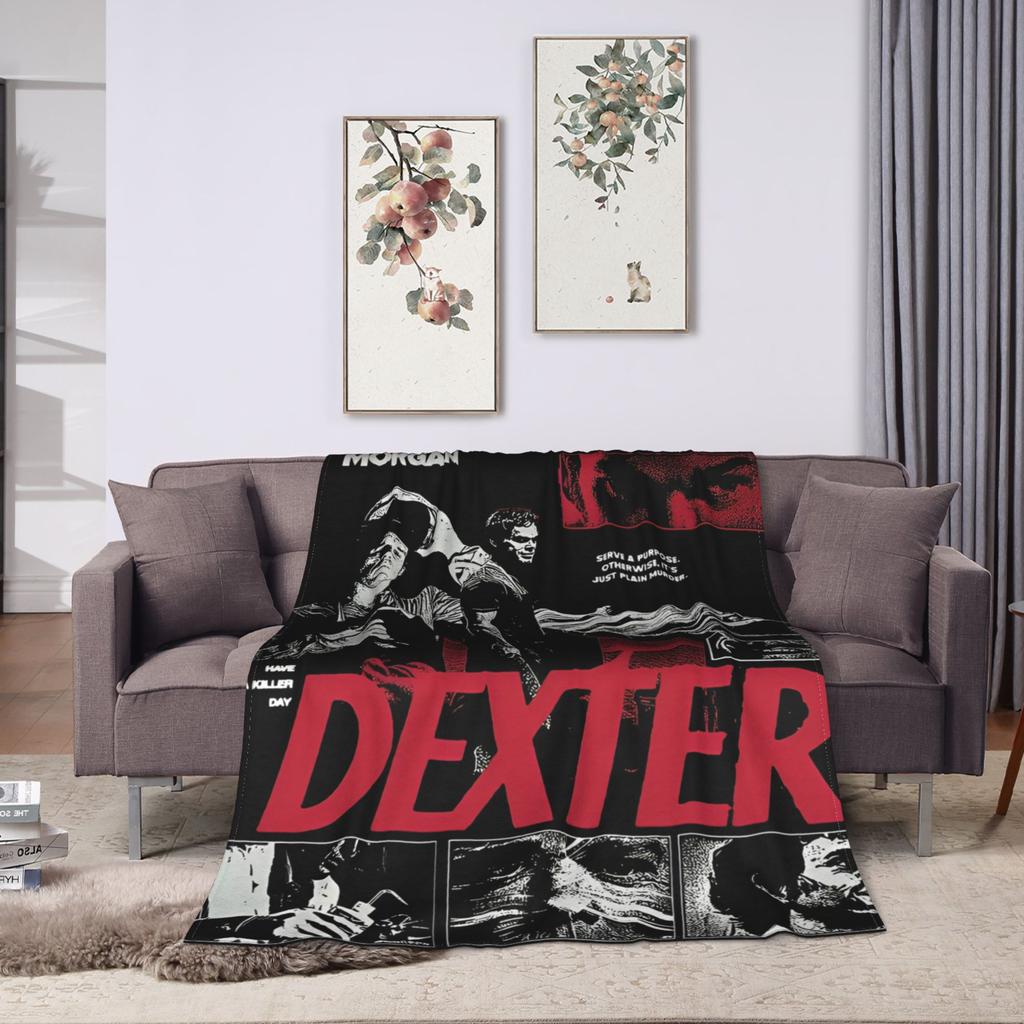 Dexter  Plush Blankets Children  Flannel Bedding Throws For Home Decor Soft Custom Quality Bedspread Birthday Gift