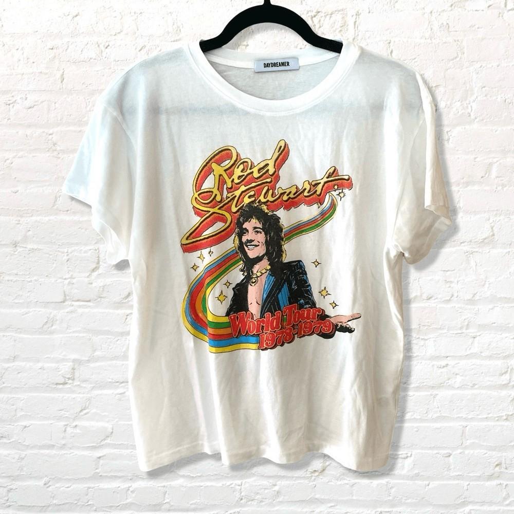 Daydreamer Rod Stewart Rainbow tour tee shirt concert IL717 Unisex T-Shirt XXXL