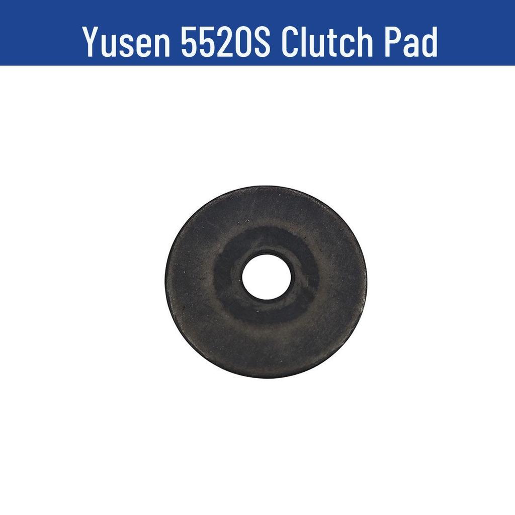 Yusen Chainsaw 5520 Parts: Cylinder, Carburetor, Clutch, Drive Disc, Pull Starter, Ignition Coil, Air Filter.