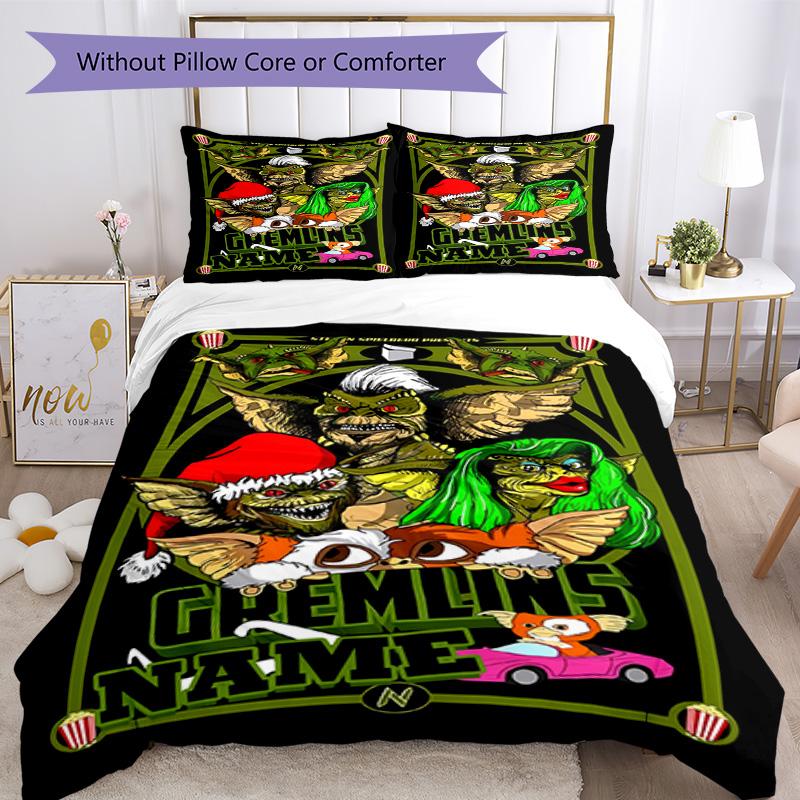 Warner Bros. Movies (6) Customize your name Bedding Set Breathable Duvet Cover with Pillowcases Home Decoration Birthday Gift