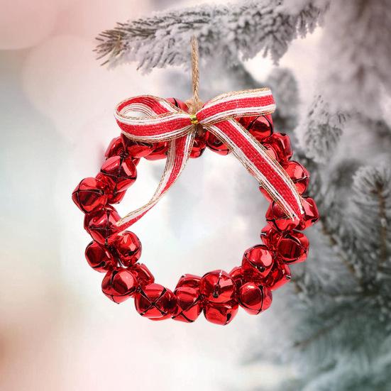Bell Wreath Ornaments Small 8 Inch Christmas Crisp Sound Bells