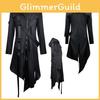 Elegant Gothic Swallow-tail Coat For Men Perfect Cosplay Costume Halloween Uniform