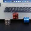 1 ks Dekompresní rotační kovový stolní cylindrický gyroskop Kancelářský stůl Fidget Dárek Optická iluze Plynulé prstové hračky