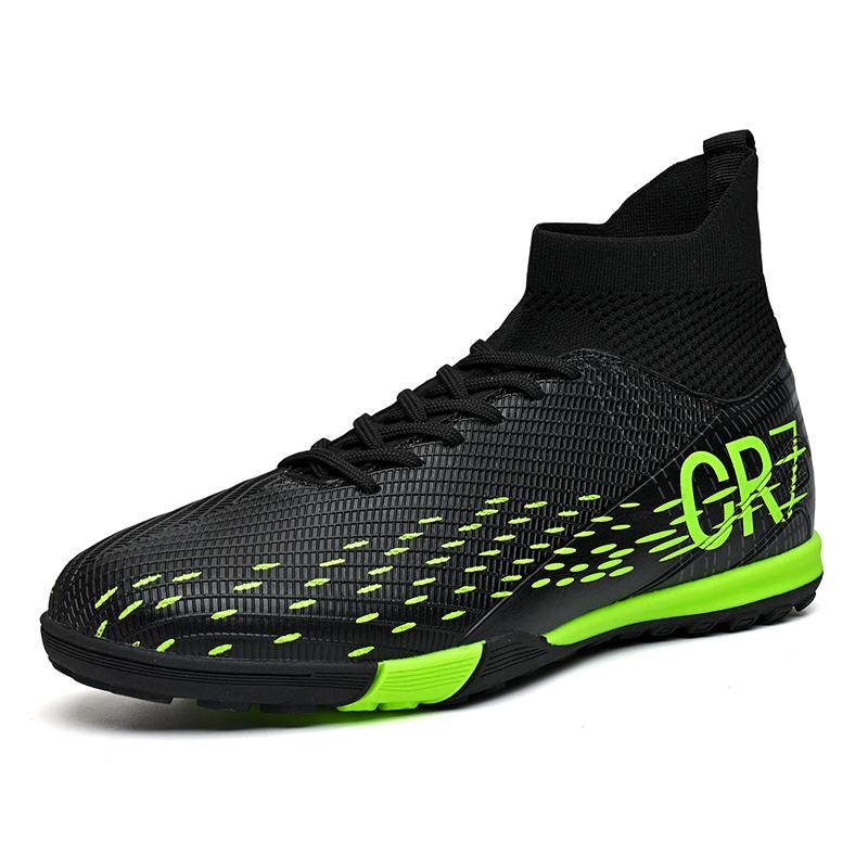 Professional Original Society Football Boot Non-slip Field Turf Training Five-a-side Soccer Shoes Teen Football Tournament Shoes