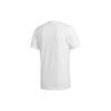 Adidas Originals Trefoil Logo Print Sports Short Sleeve T-Shirt Men Tops White FK1349