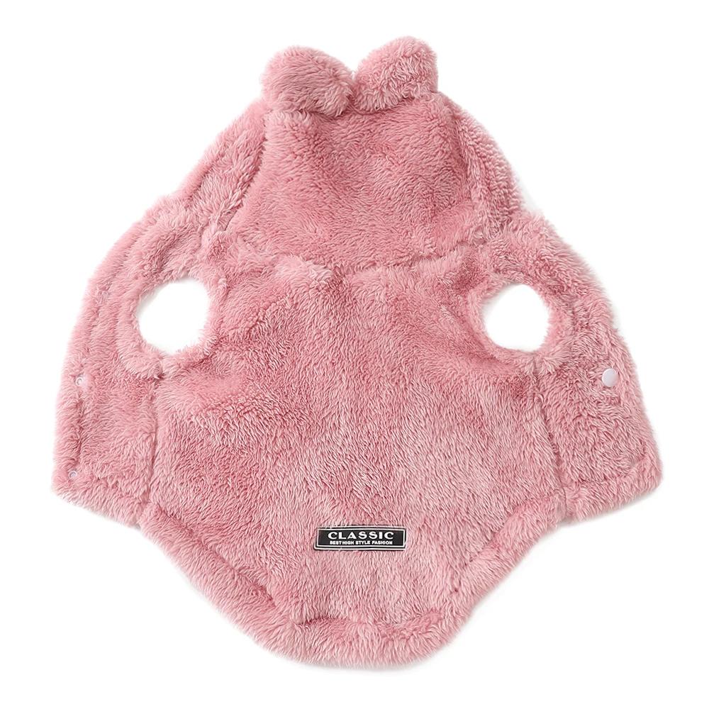 Pet Cats Coat Hoodie For Small Medium Dogs Winter Warm Fleece Puppy Kitten Clothes Jacket Cozy Cute Sphynx Cat Sweater Apparel