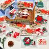Lovely Christmas Taba Squishy Toys Santa Claus Snow Man Fidgets Toys Squeeze Stresses Relief Paw Squishies Party Favors