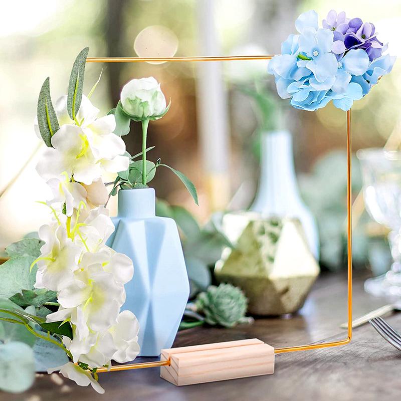 

1 шт. модный цветочный обруч, деревянная основа, свадебная гирлянда, декор стола, аксессуары для вечеринок, венок своими руками 23cm