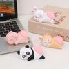 Pinchable Cartoon Butt Decompression Toy - Soft, Elastic Desktop Ornament