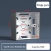 Gold Type 86 Surface/Concealed Mount Socket Box for Wall Wiring