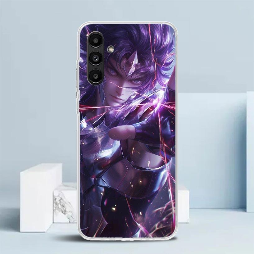Saint Seiya Cool Cover for Samsung Galaxy A17 A37 A57 A16 A26 A36 A56 A15 A14 A55 Phone Case A13 A53 A25 A35 A24 A34 A23 A33 Gal