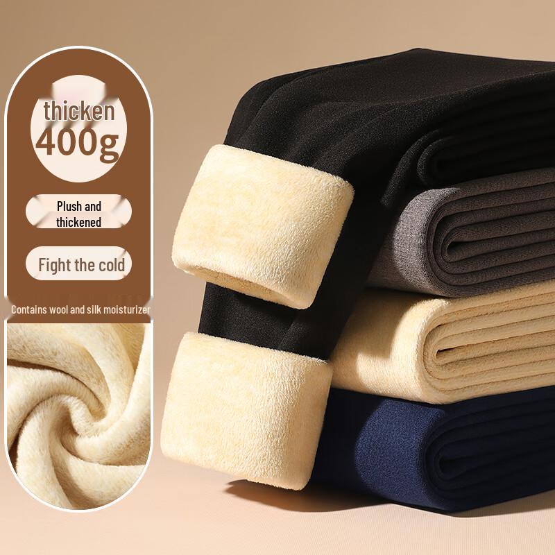 

Мужские термобрюки GUJIN из флиса, шерсти коалы и шелка 2XL