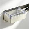 Waterproof ABS Plastic Box Power Case Black/White Enclosure Electronic Instrument Housing Case