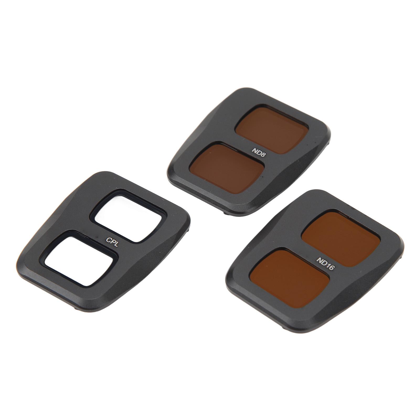

3 в 1 фильтры нейтральной плотности ND8 ND16 CPL круговой поляризационный фильтр набор для DJI Air 3 Drone