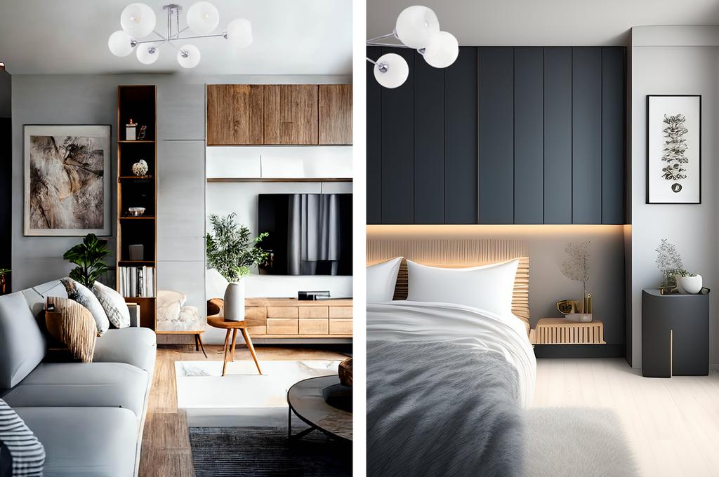 Asturia Ceiling Lamp Chrome 6-Flat White Lampshade E27