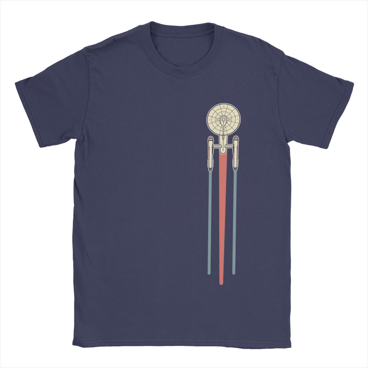 

Футболки USSed Enterprise Stars Treks Мужские хлопковые винтажные футболки Футболки с круглым вырезом Футболки с коротким рукавом Идеи для подарка 4XL