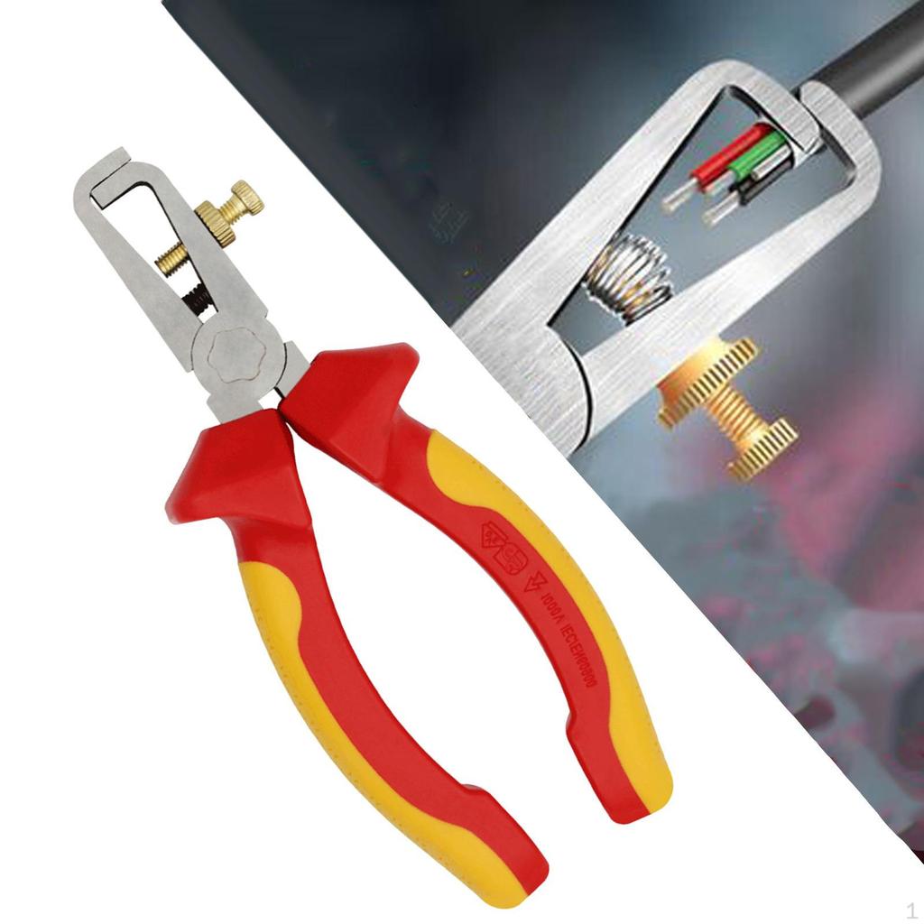 Wire Crimper Cutter Multifunctional Plier Electric Cable for Dividing Electricians