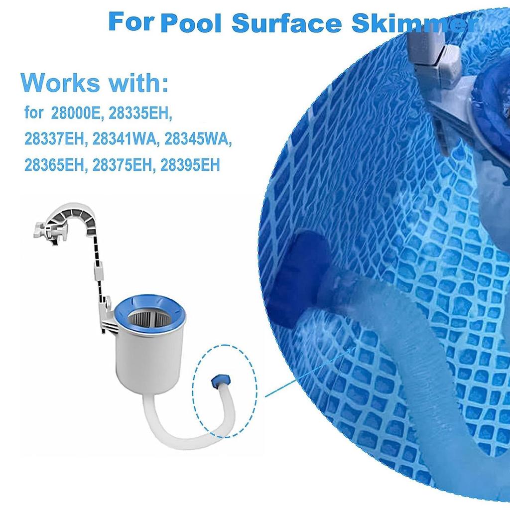 25016 Aufstellpool-Set Skimmer Schlauch 10531 Adapter B für 28000E 28335EH 28337EH Wandmontage Oberflächenskimmer