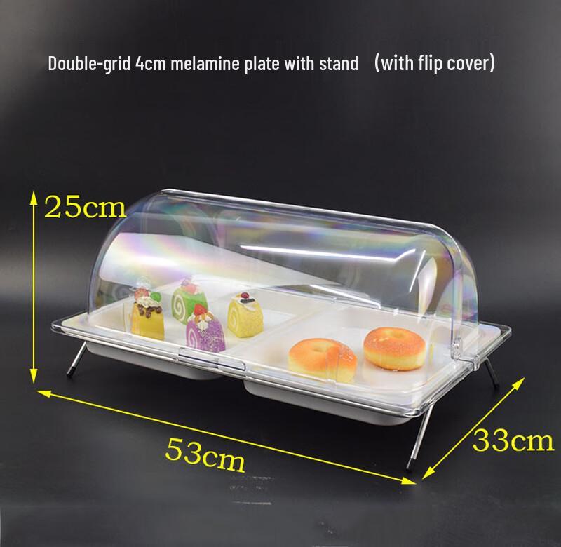European Style Melamine Buffet Display Plate