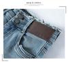 Women's High Waist Fleece-Lined Grey Flare Jeans - Autumn/Winter Slimming Design