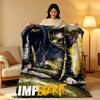 Band L-Limp B-Bizkit Throw High-Density Short Plush Blanket Soft Skin-Friendly for Sofa Nap Air-Conditioned Room